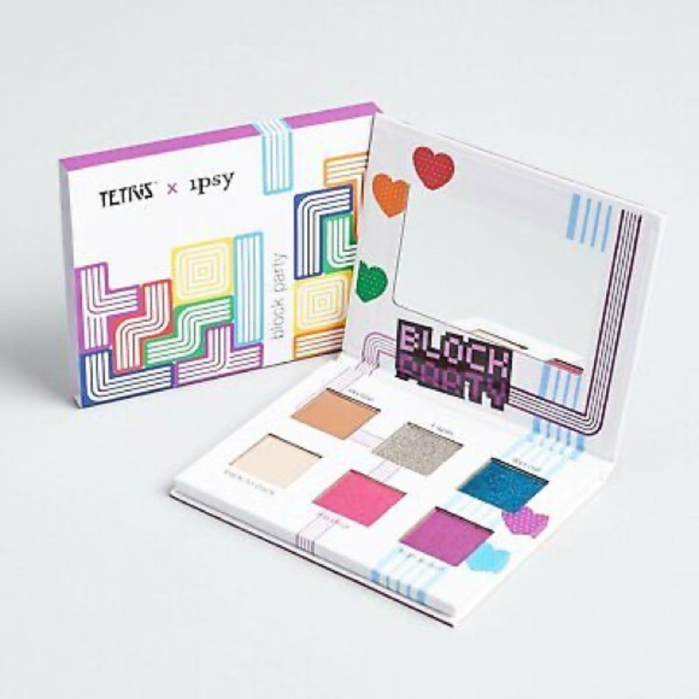 Ipsy x Tetris eyeshadow palette